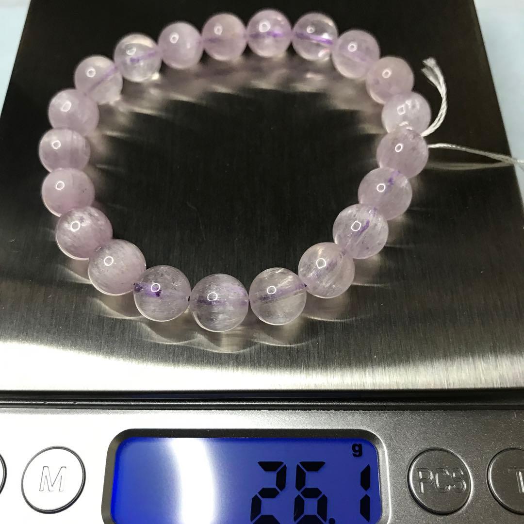 超激レア珍品‼︎ 宝石質　クンツァイトSSA9.1mm 26g g21000