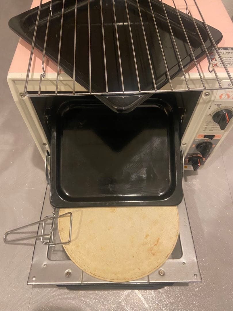 値下げ中！サンヨー　電子オーブンレンジ　ピンク