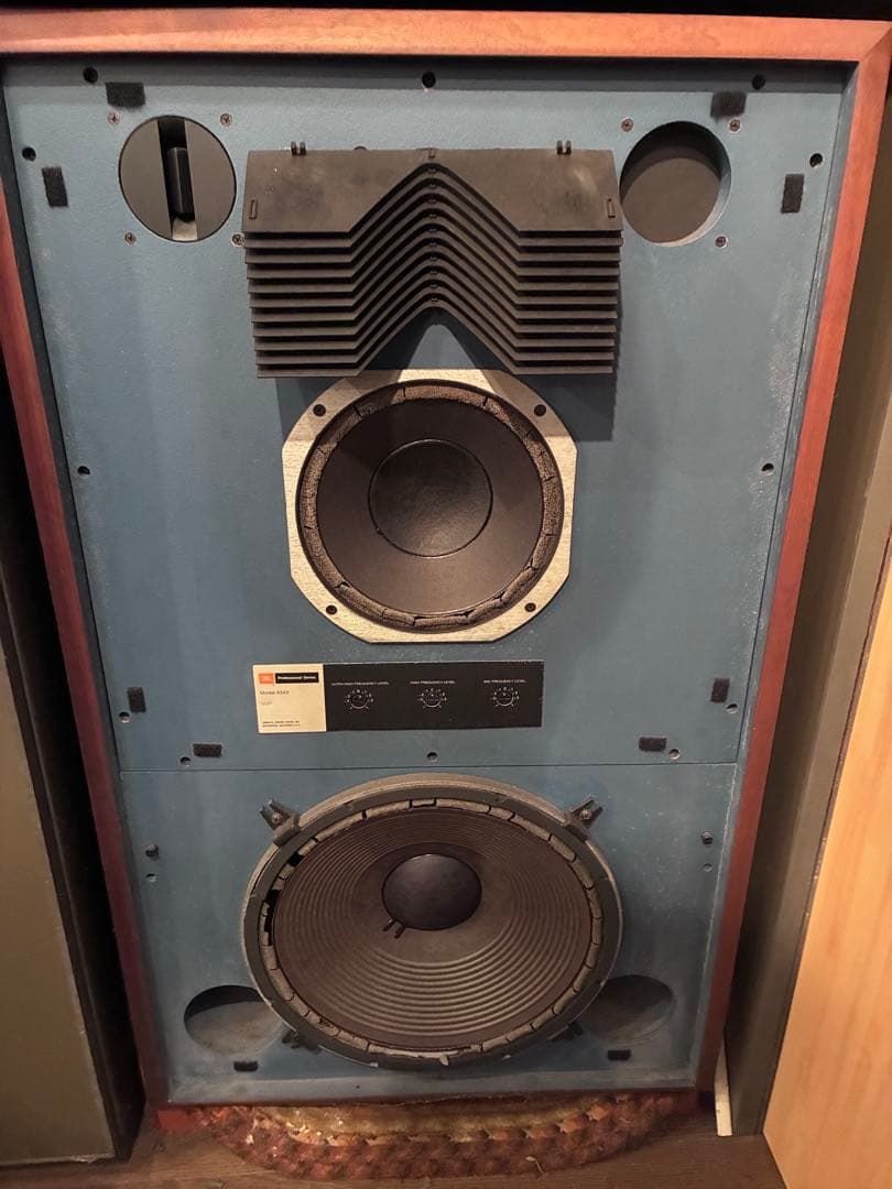 【中古 動作確認済 詳細は商品説明へ】JBL 4343スタジオモニター