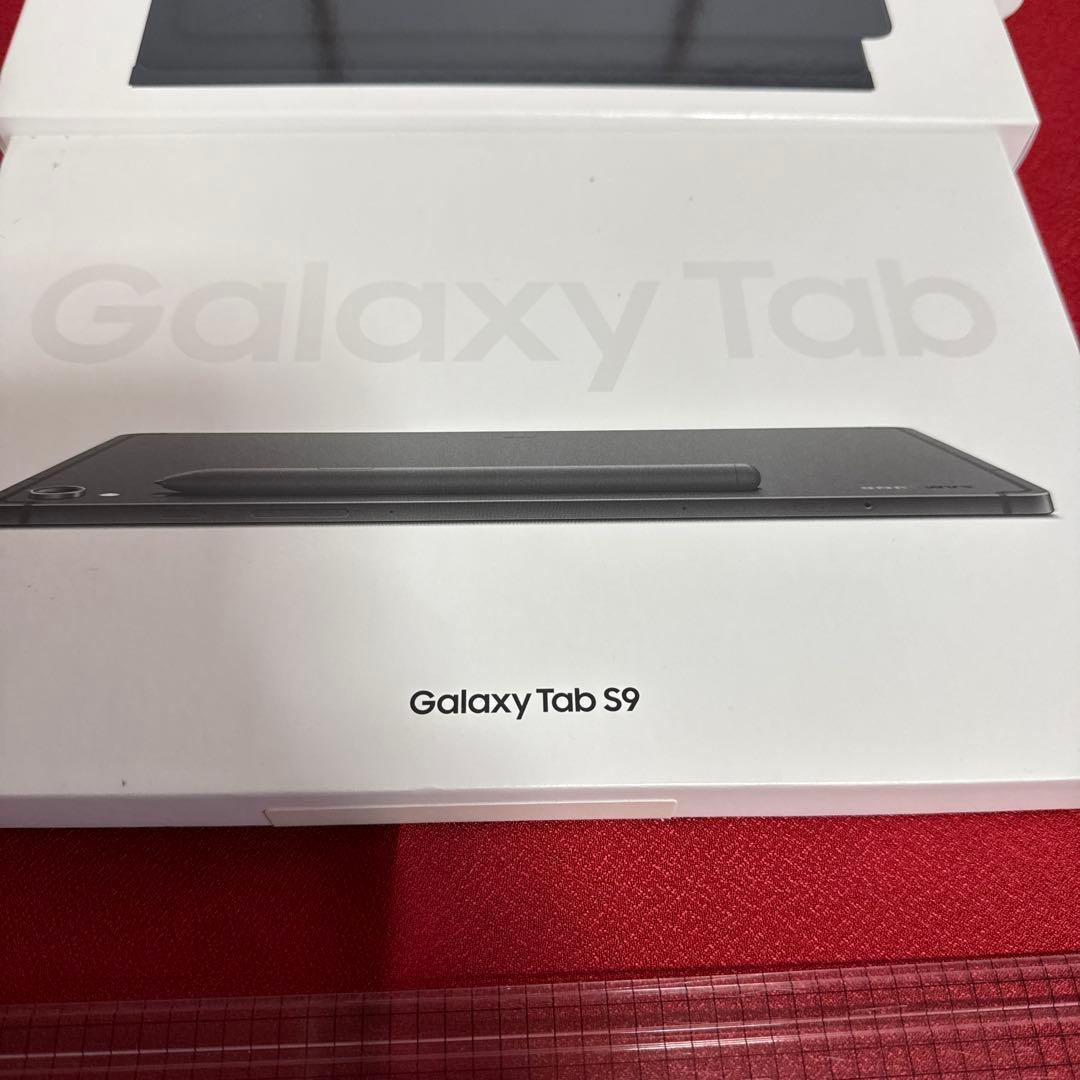 ほぼ未使用Samsung Galaxy Tab S9 純正カバーシートセット