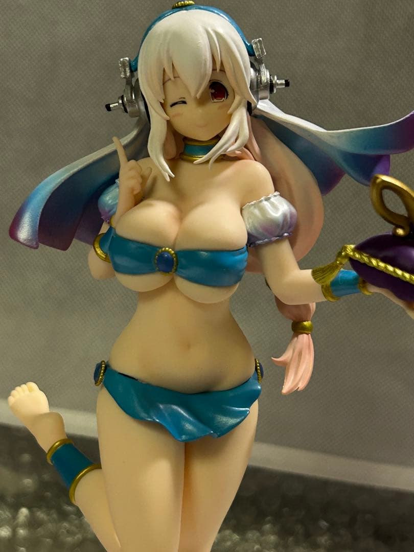 3体　すーぱーそに子　おとぎばなしフィギュア　ランプの精　しらゆき　ナース
