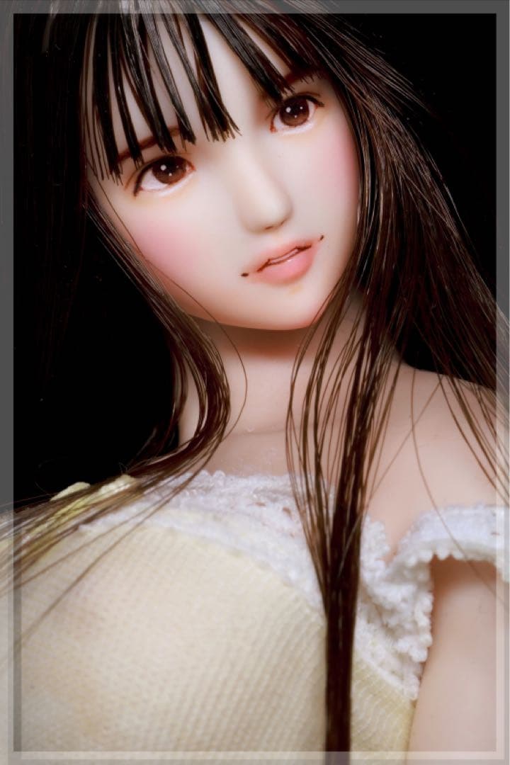 ♪♪ 1/6 　ドール カスタムドールヘッド　　沙稀花　(さきか)　　♪♪