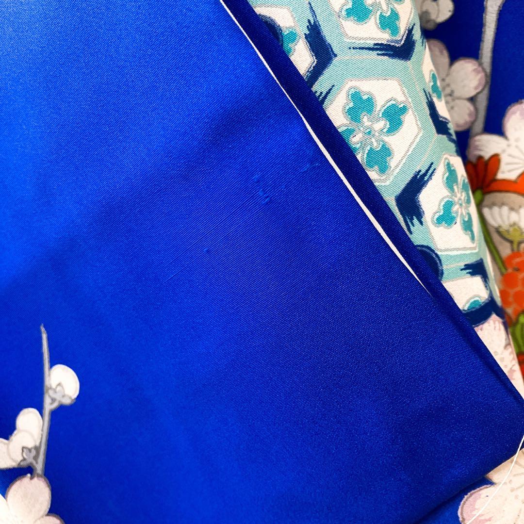 ◎mk-919　七五三　振袖　着物　女の子　御祝い着　金駒刺繍　2-6