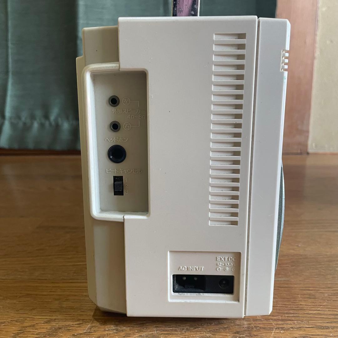 SANYO WMR-D25 サンヨー ダブルラジカセ カセットデッキ ホワイト
