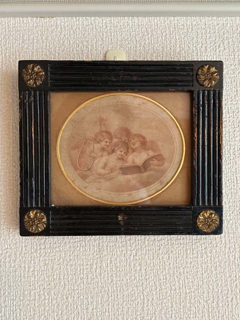 アンティーク銅版画　francesco bartolozzi 天使