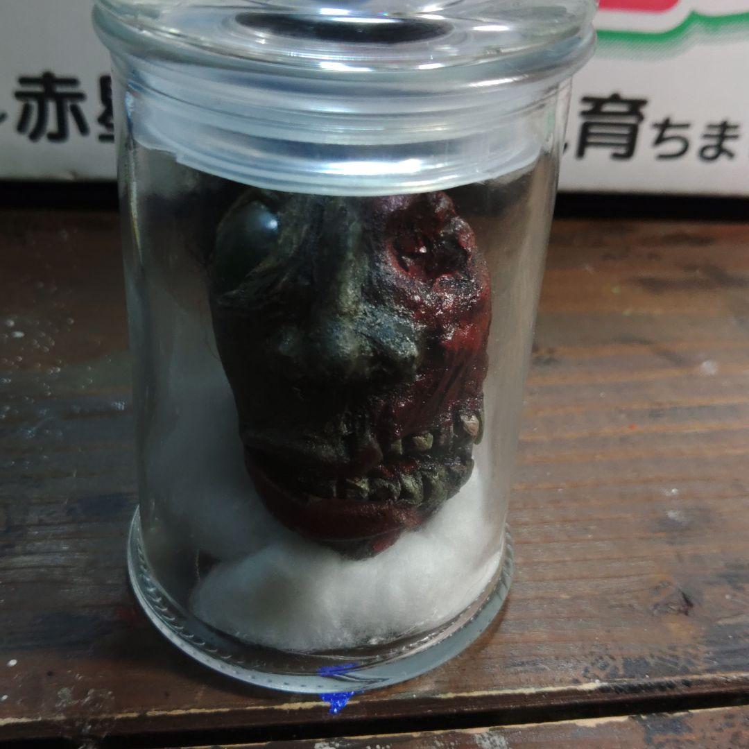 一点物　怪奇標本　コビトヒヒシリーズ　UMA 妖怪　シュラケンヘッド