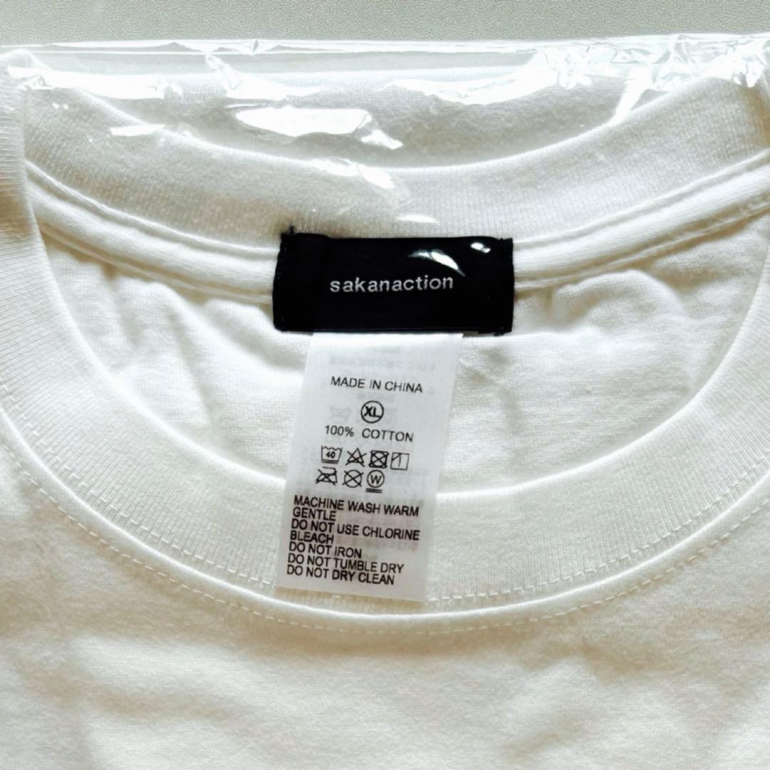 サカナクション　Tシャツ　新品　未使用　未開封　白　ホワイト　tシャツ　XL