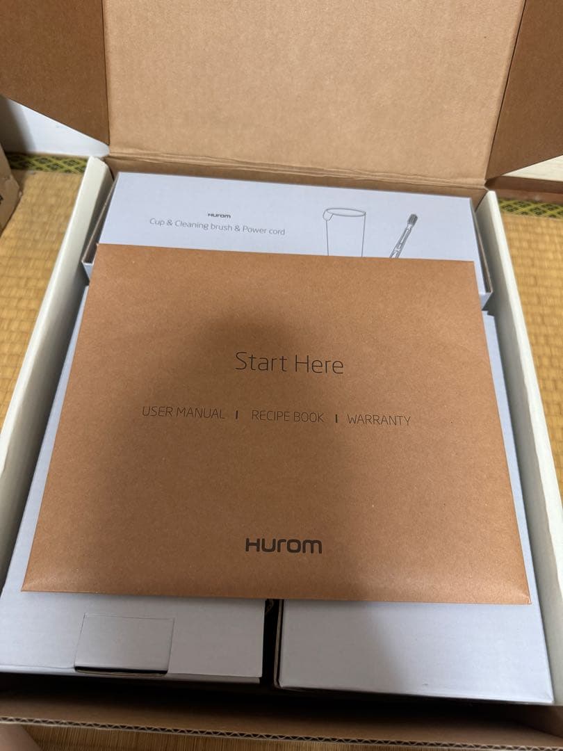 HUROM ジューサー H310A 美品 ホワイト