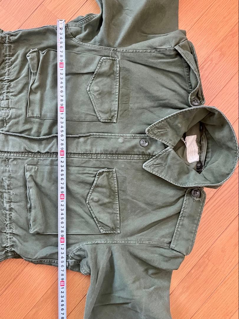50's M-51 U.S.M.C.専用モデル→陸軍7軍将兵着用 S/R ◎希少