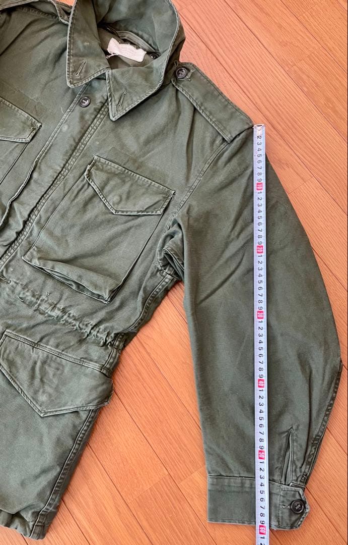 50's M-51 U.S.M.C.専用モデル→陸軍7軍将兵着用 S/R ◎希少