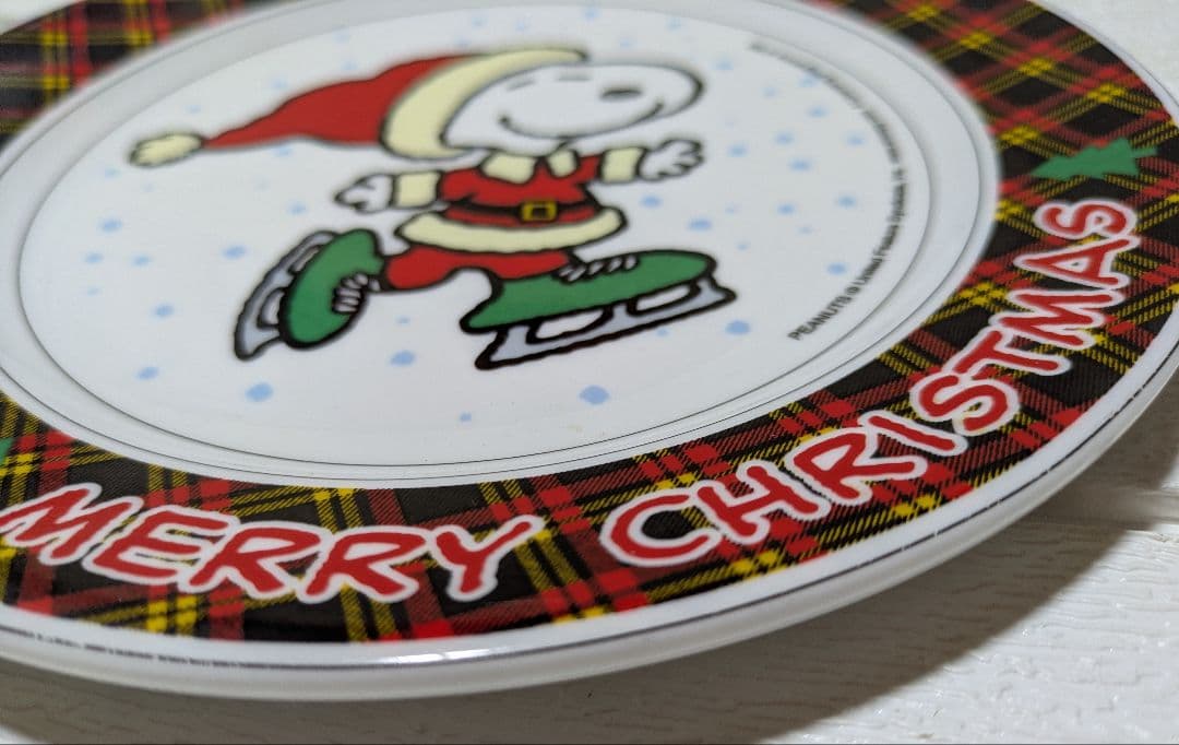 【スヌーピー】バンコク伊勢丹クリスマス限定プレート