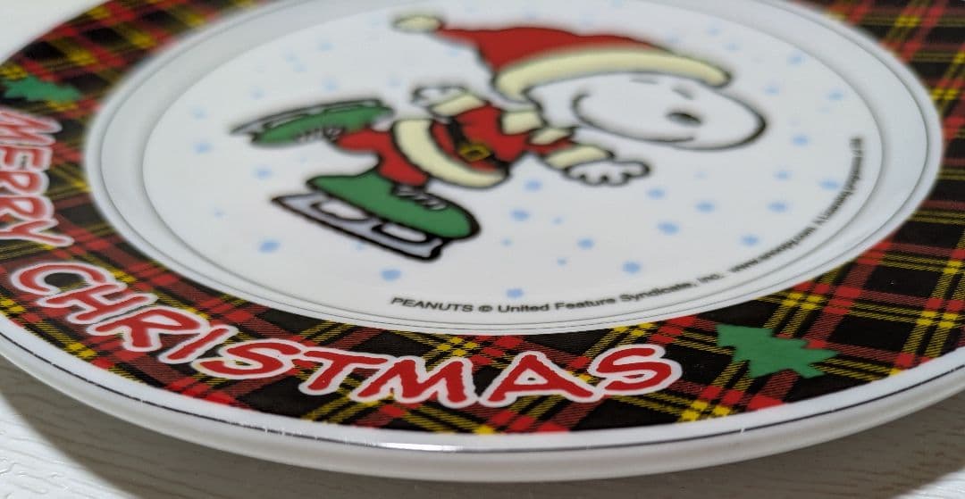 【スヌーピー】バンコク伊勢丹クリスマス限定プレート