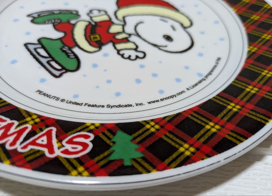 【スヌーピー】バンコク伊勢丹クリスマス限定プレート