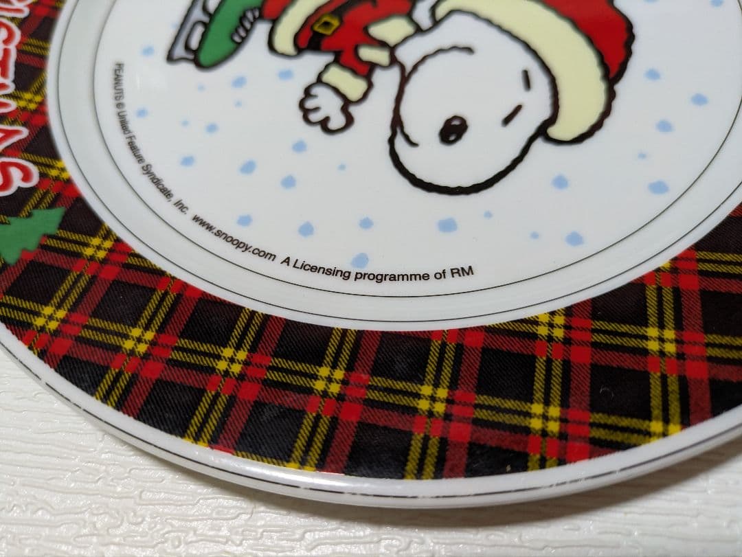 【スヌーピー】バンコク伊勢丹クリスマス限定プレート