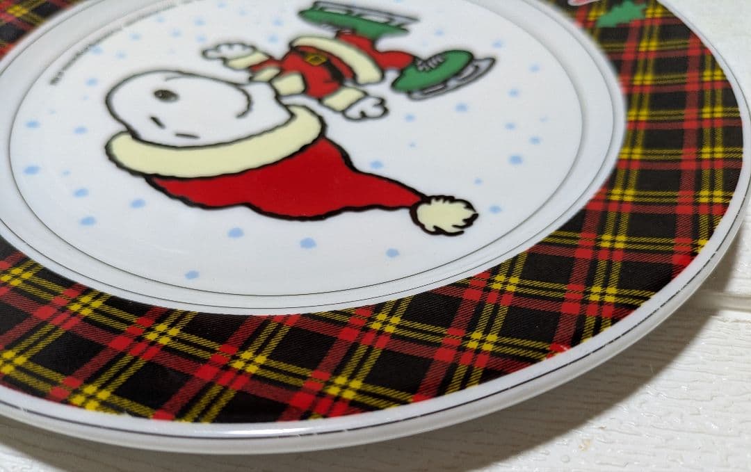【スヌーピー】バンコク伊勢丹クリスマス限定プレート
