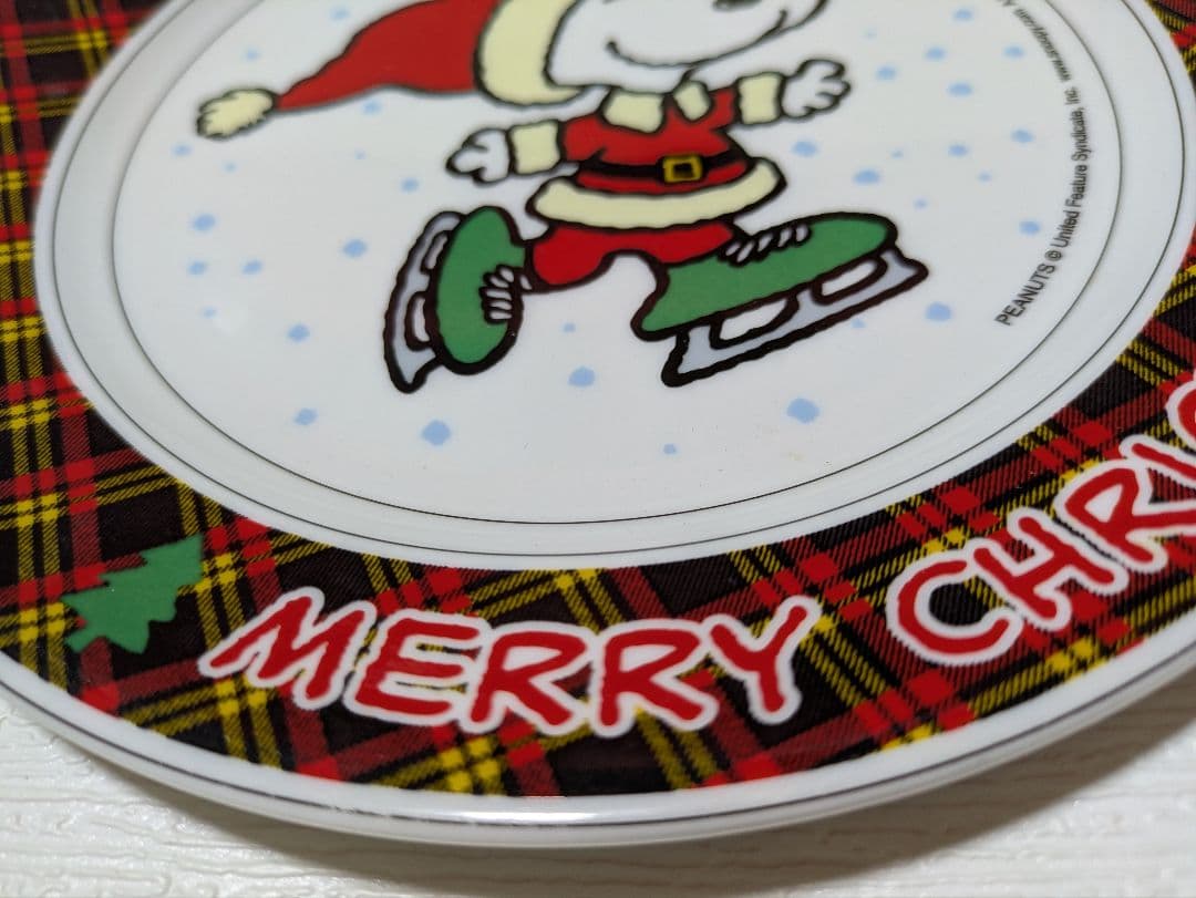 【スヌーピー】バンコク伊勢丹クリスマス限定プレート