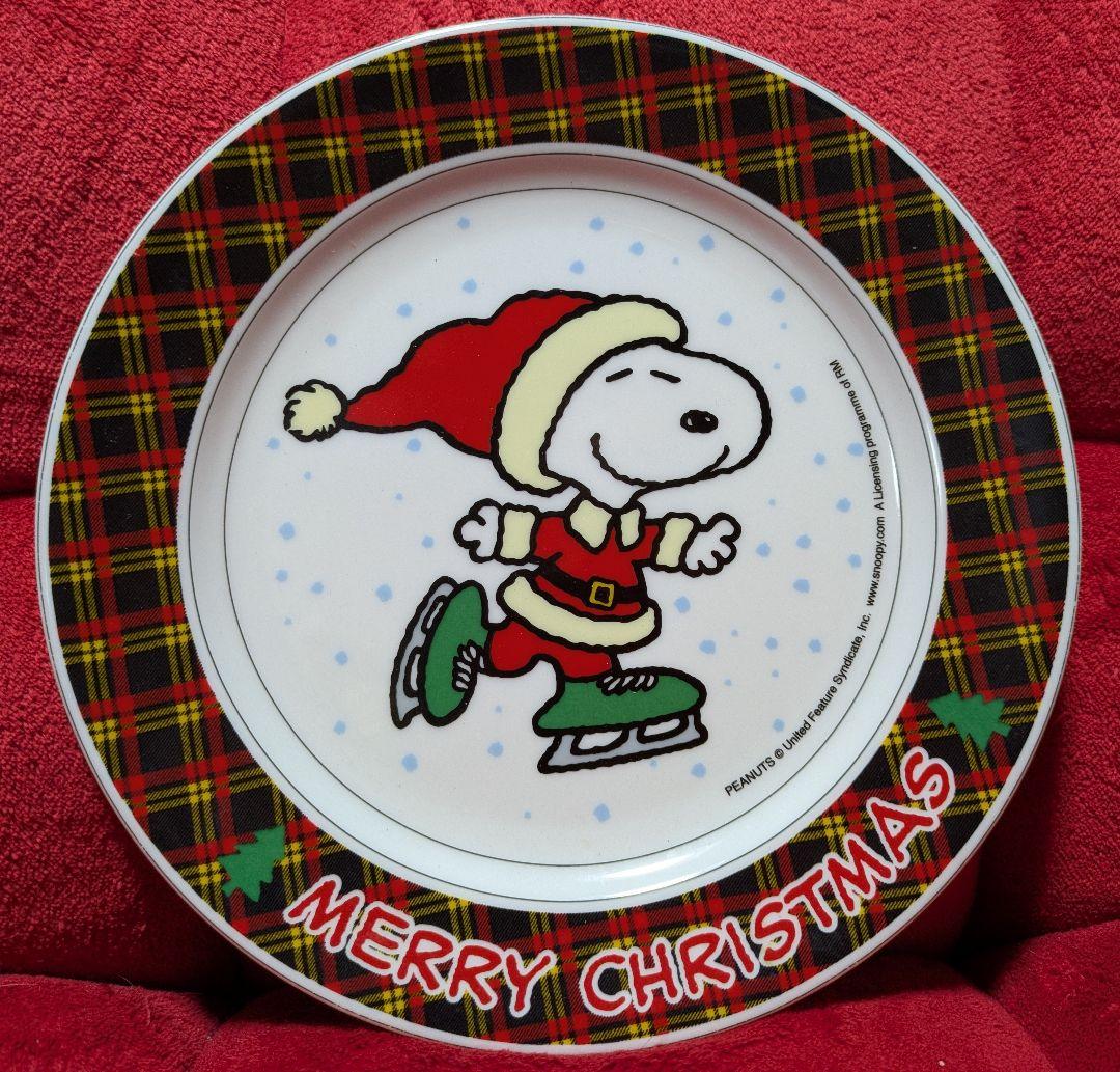 【スヌーピー】バンコク伊勢丹クリスマス限定プレート