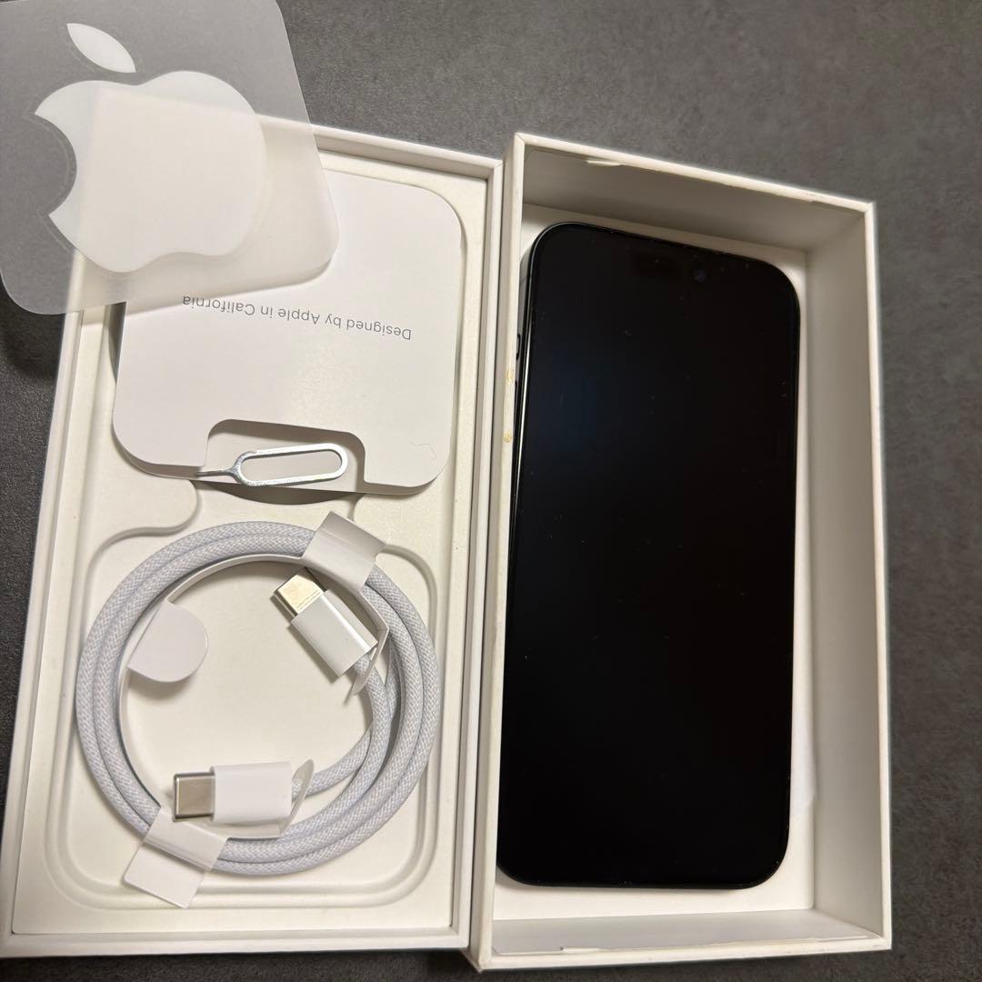 Apple iPhone 15Pro ブラック 128GB 本体　付属品