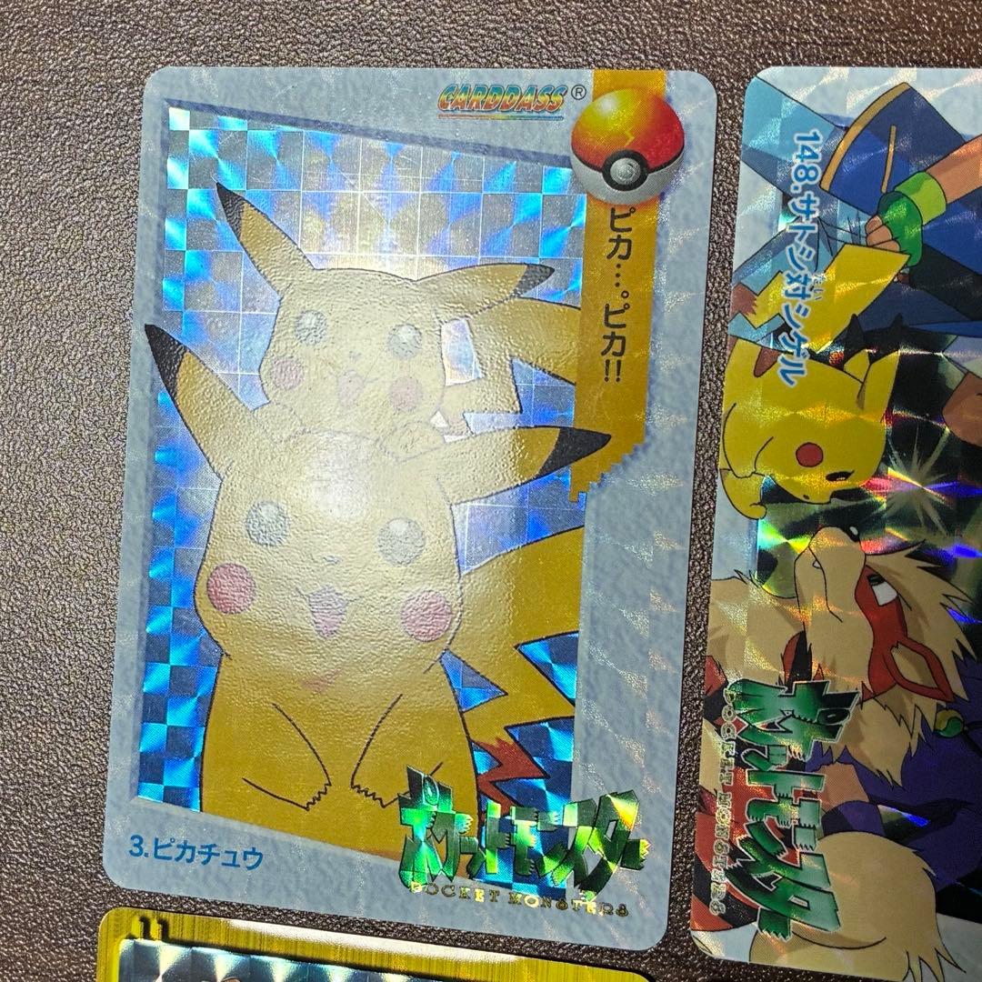 ポケモンカード　アニメコレクション　まとめ売り　キラ　カードダス　4枚