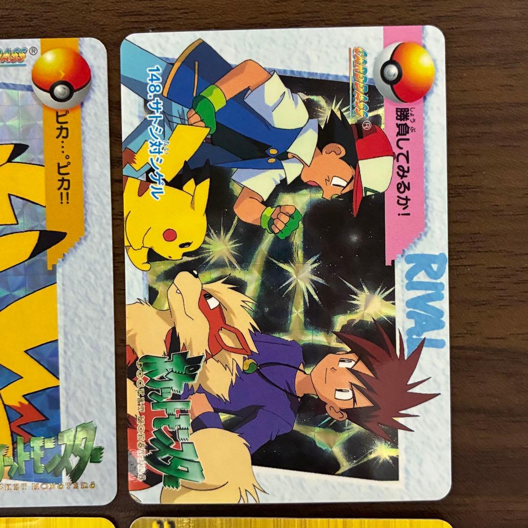 ポケモンカード　アニメコレクション　まとめ売り　キラ　カードダス　4枚