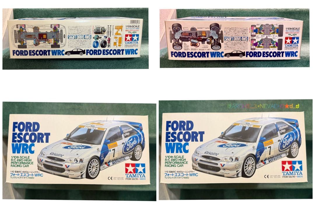 最終値下げ★ラスト１台★未組み立て★タミヤ★フォートエスコートWRC TL-01