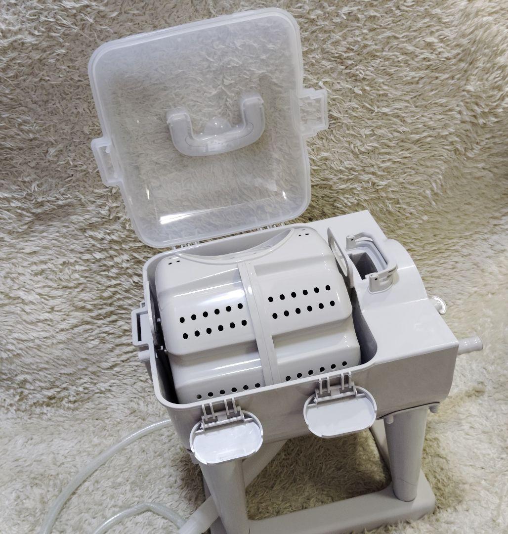 【美品】THANKO ドラム式全手動洗濯機 ぐるぐるぶんまわ槽 C-MWM21W