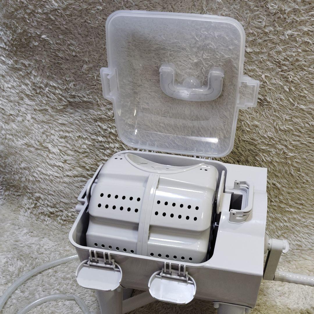 【美品】THANKO ドラム式全手動洗濯機 ぐるぐるぶんまわ槽 C-MWM21W