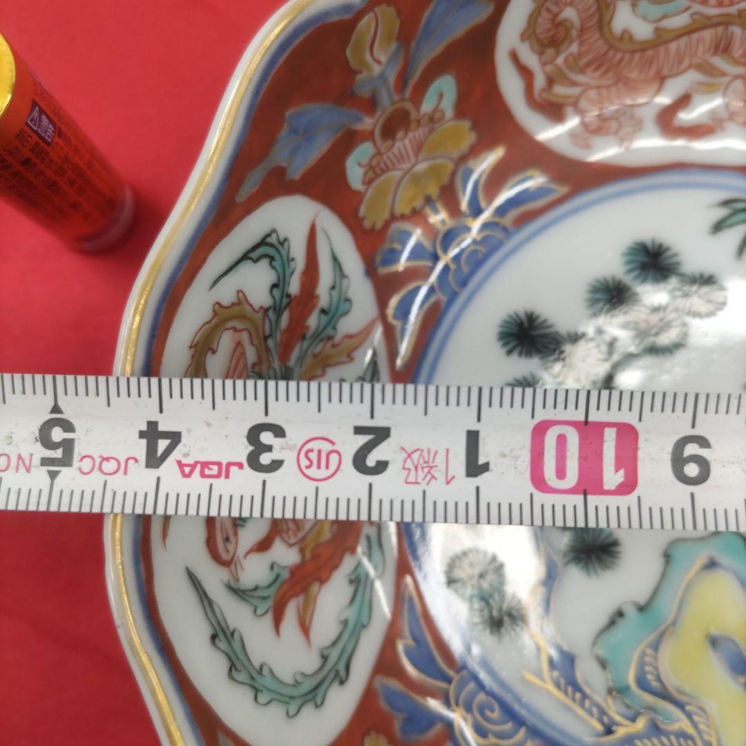 有田焼　伊万里焼　古伊万里　金彩　色絵　なます皿　小皿　小鉢　5寸皿5客セット②