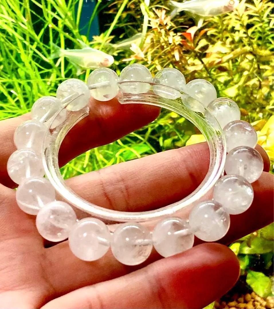 究極品質　超古代の記憶を持つ幻の水晶　ホワイトレインボーウラルレムリアン　12㎜