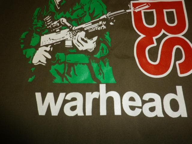 UK SUBS warhead ミリタリーシャツ ハードコア 軍物