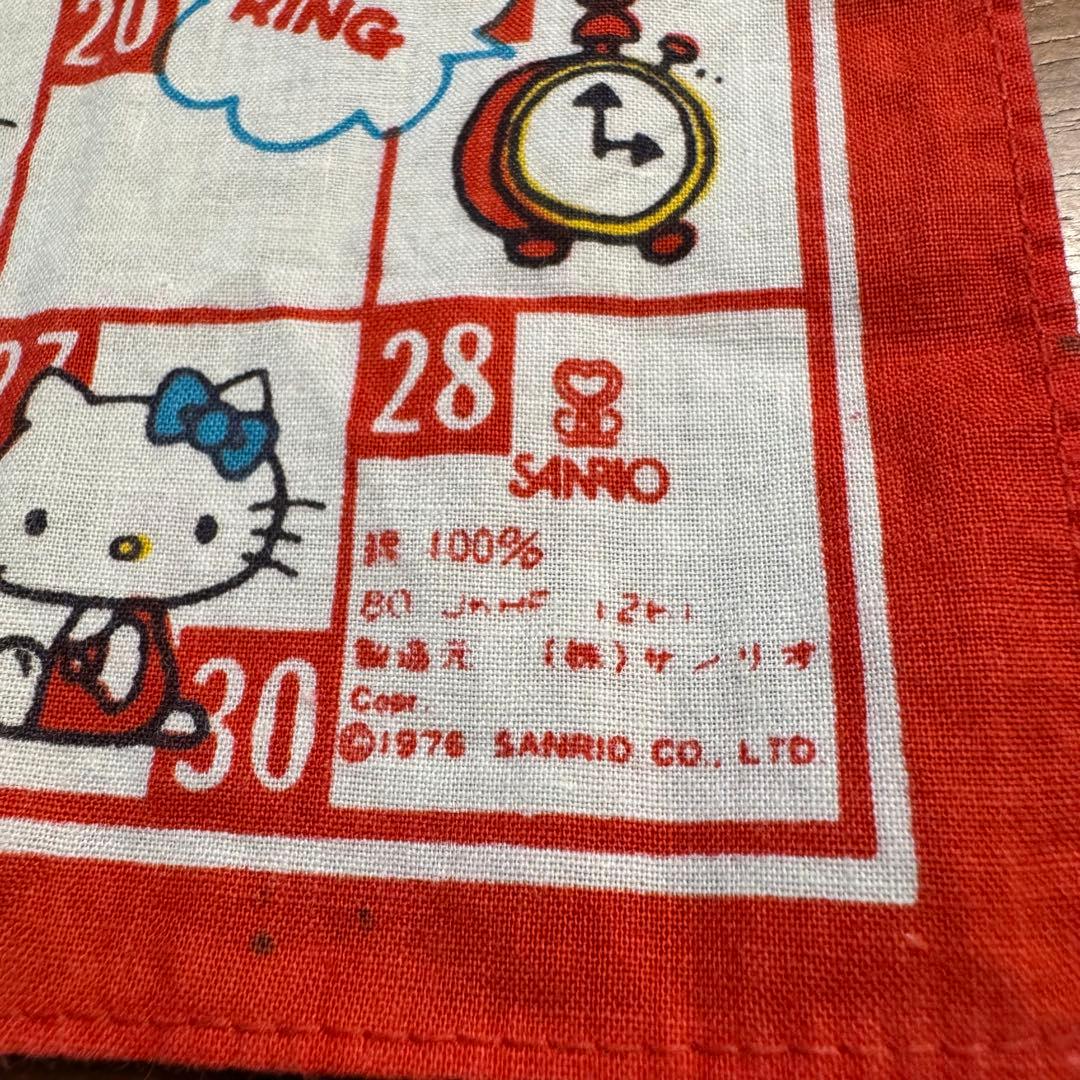 【超希少】昭和レトロ サンリオ ハンカチ 9枚セット 1960〜70年代 当時物