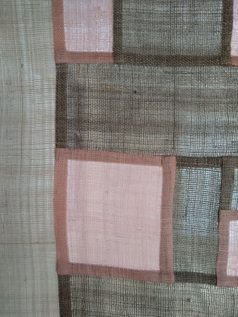 ポジャギ　バンドメイド　グレー