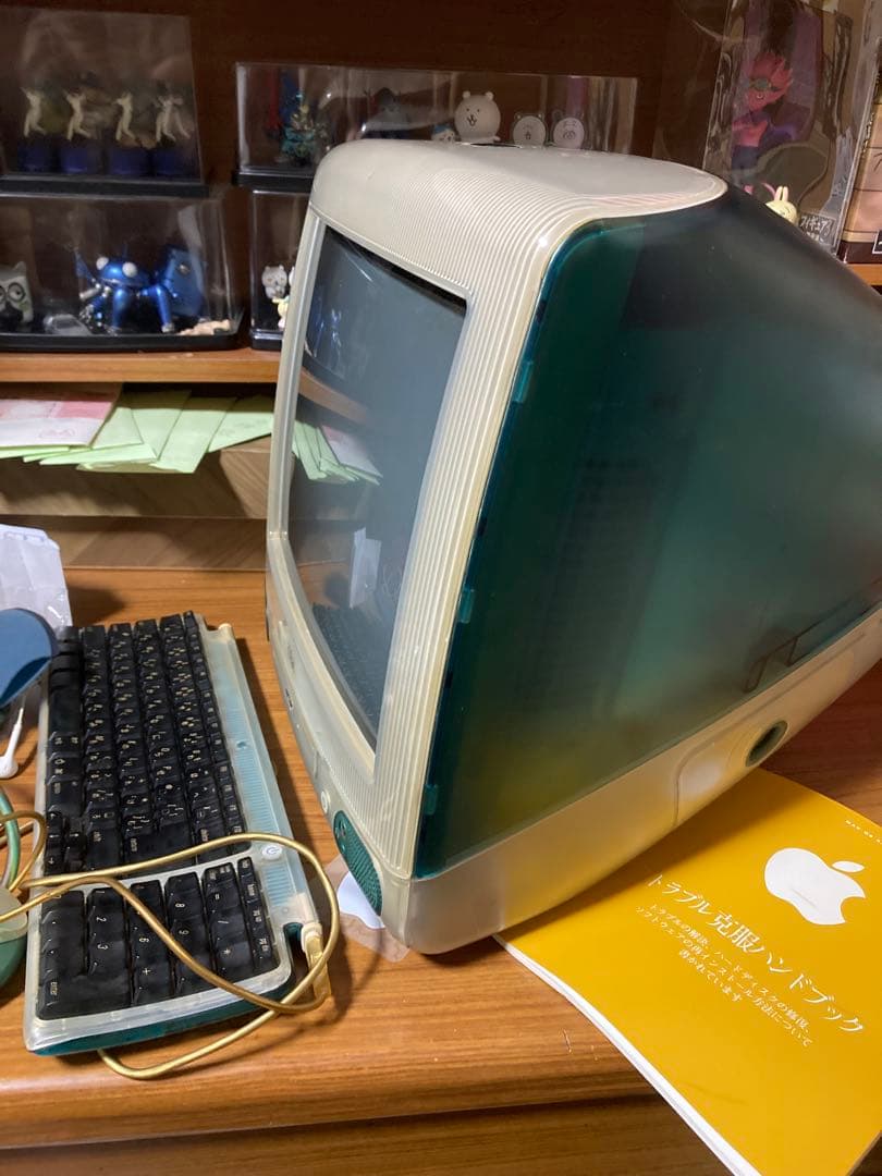Apple iMac 初代　G3 グリーン　スケルトン