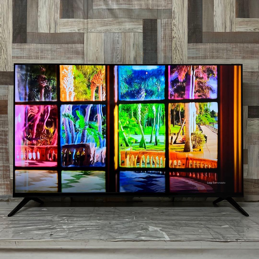 全国送料込❣️2年前購入ティーズネット50型4Kチューナーレステレビネット動画視聴
