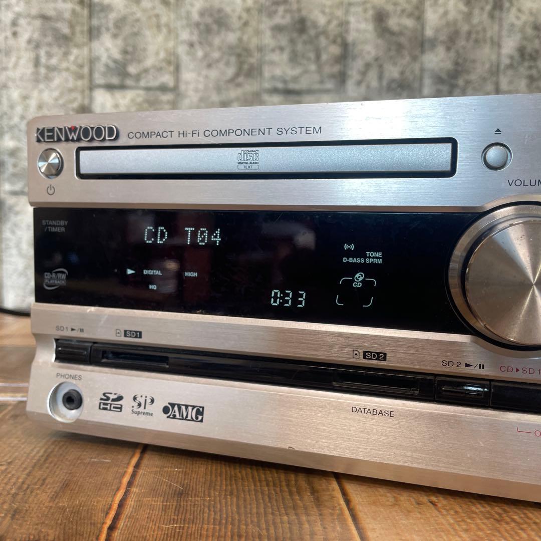 #922 KENWOOD ケンウッド　ミニコンポ　RD-UDE77