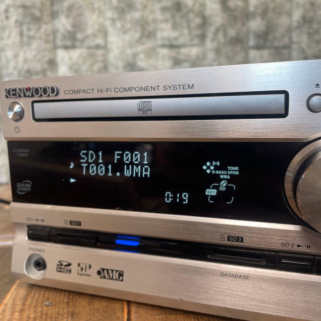 #922 KENWOOD ケンウッド　ミニコンポ　RD-UDE77