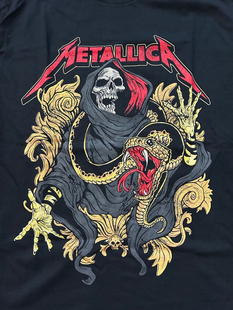正規品、新品　メタリカ、LLICA 24アメリカツアーＴシャツ