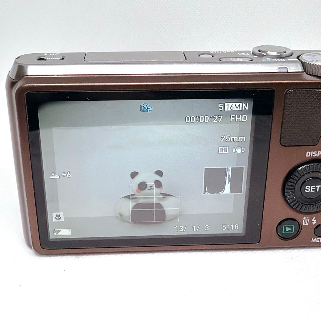 【ほぼ新品】CASIO EXILIM HS EX-ZR700 カシオ ブラウン