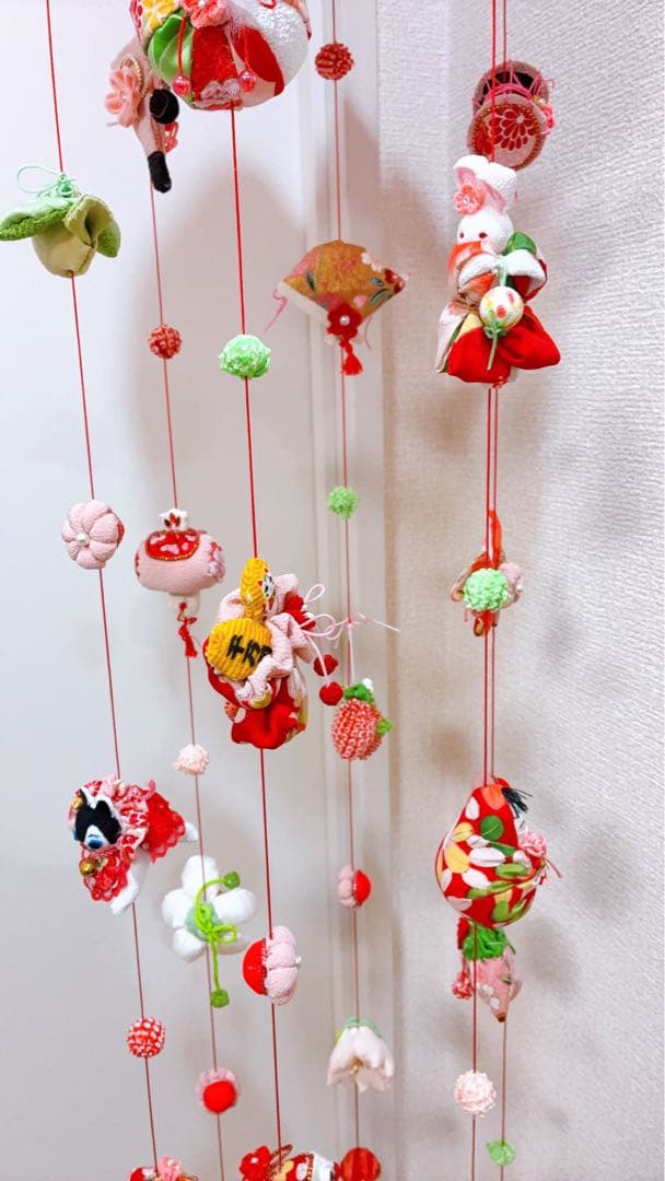 吊るし飾り 吊るし雛　ひな祭り