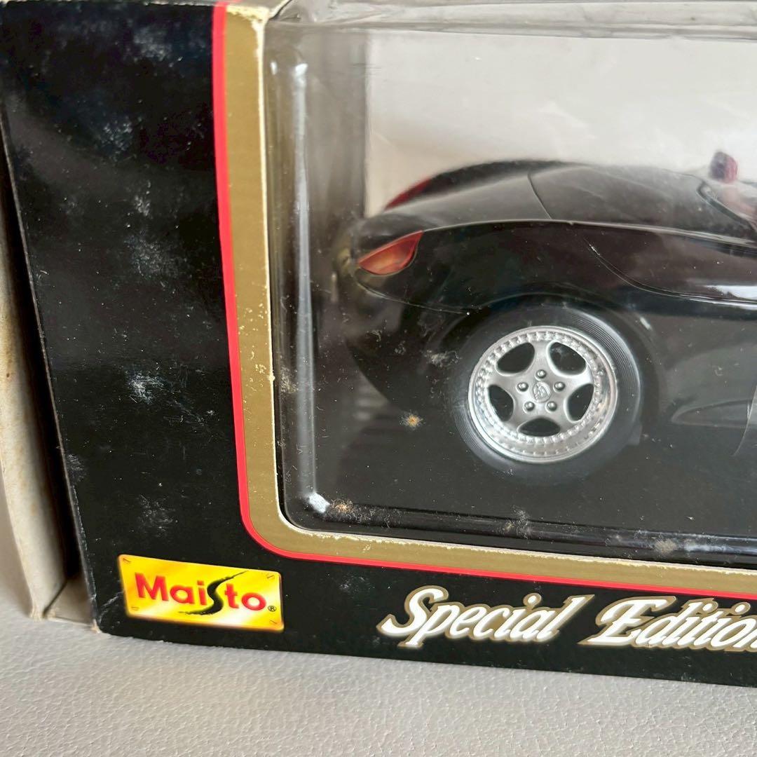 箱付 Maisto マイスト Porsche Boxster 1/18 ブラック