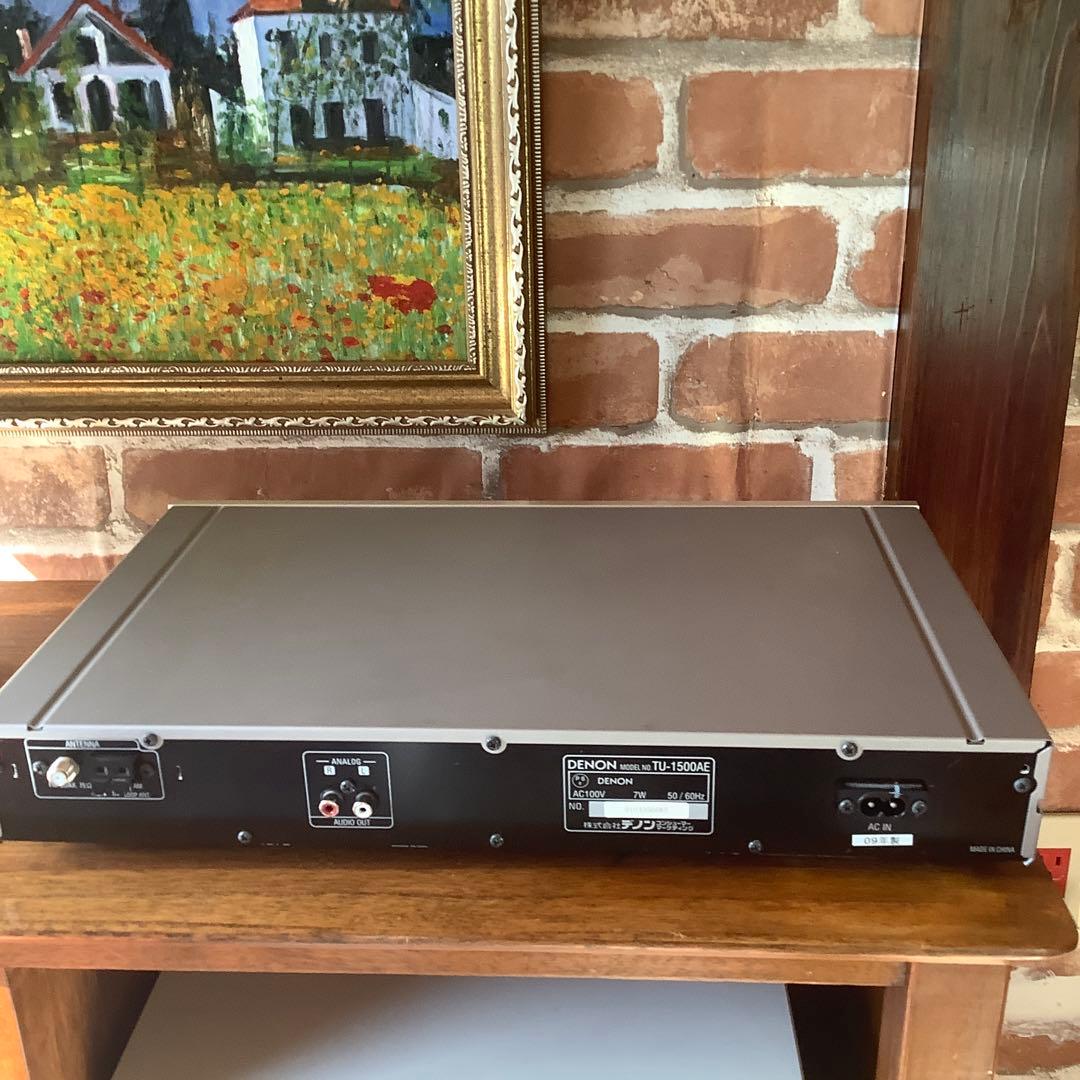 デンオン⭐︎DENON ⭐︎チューナーTU1500AE中古ワイドFM対応