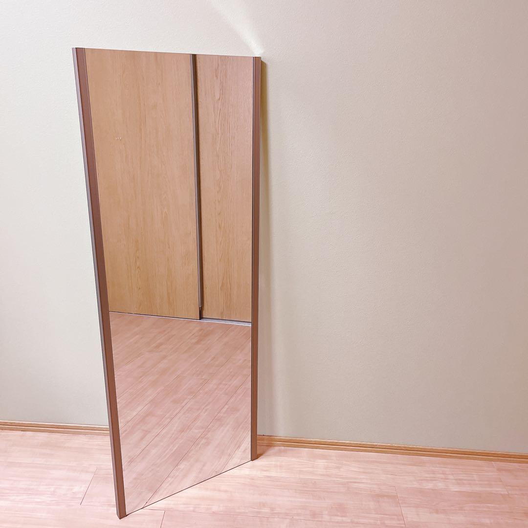 リフェクス割れない軽量な鏡45×120cmシャンパンゴールド