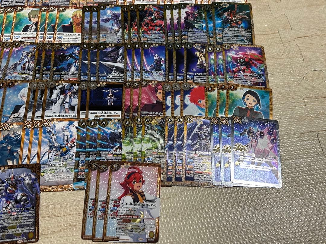 バトルスピリッツ　水星の魔女　デッキパーツセット
