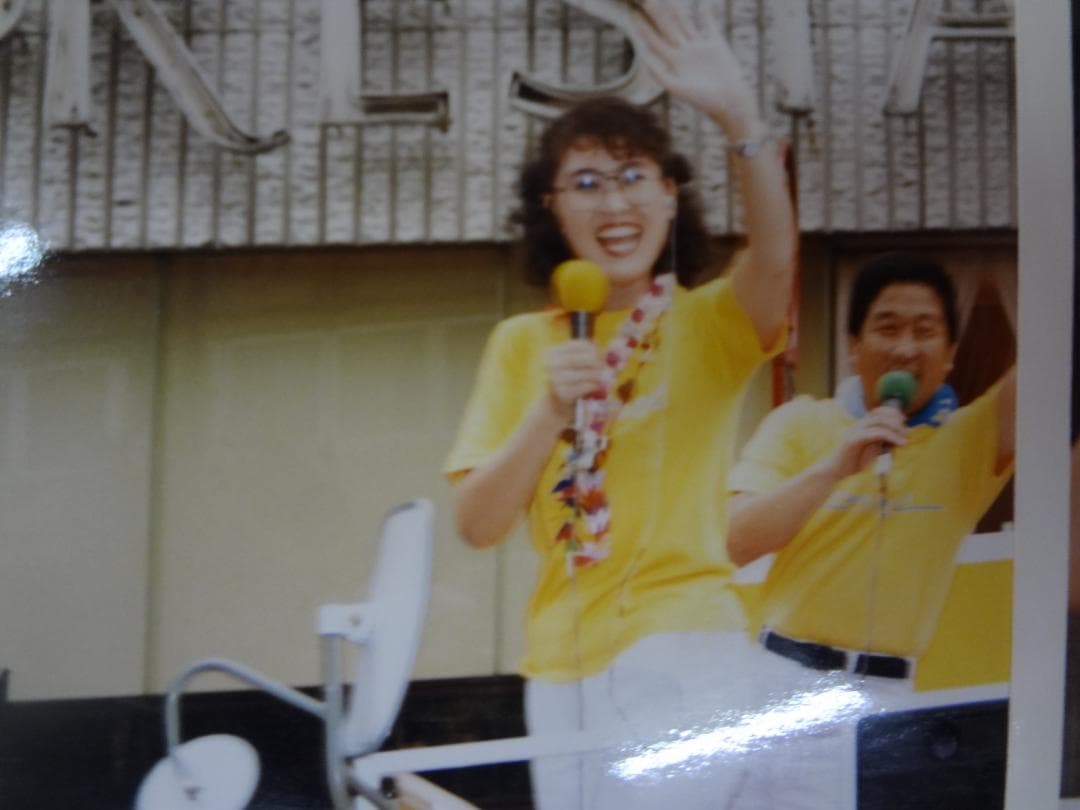わらべ・斉藤慶子・沢田亜矢子  生写真12枚セット●24時間テレビパレード風景