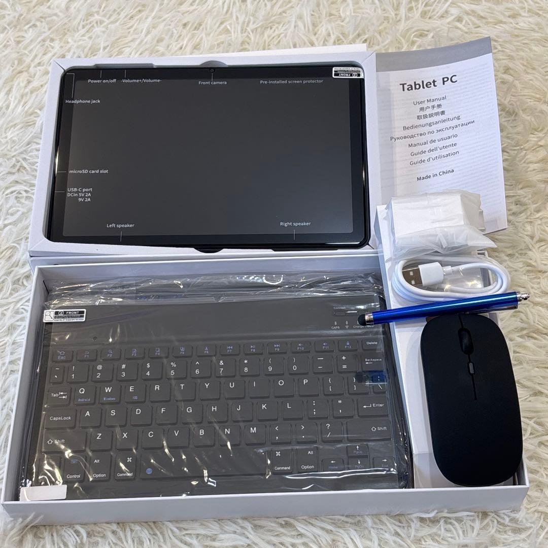 Android16 タブレット 10.1インチ 64GB|24GB|2TB拡張