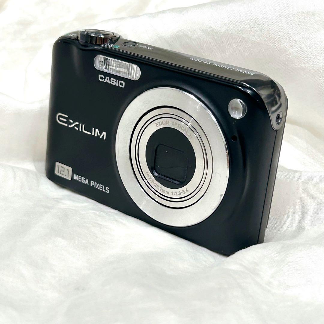 美品 カシオ デジカメ EXILIM EX-Z1200 CASIO ブラック