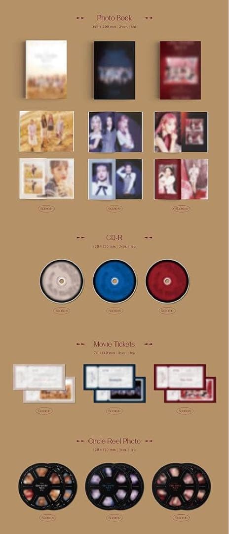 アイドル IZ*ONE One-reeler Act IV 4th Mini Album