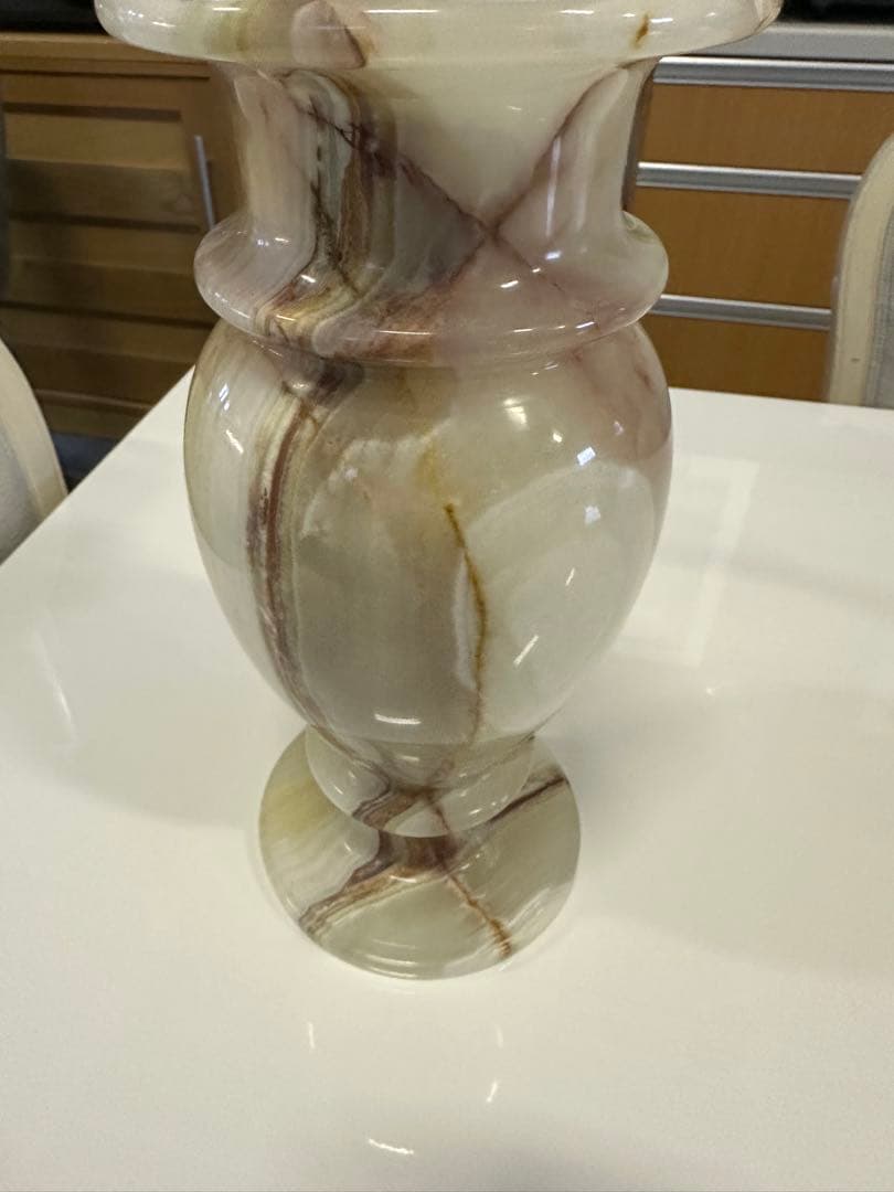 大理石製クラシック花瓶