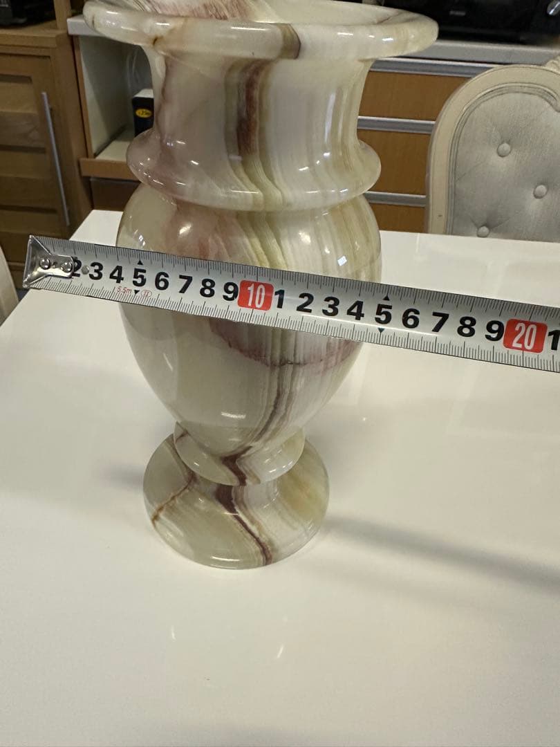 大理石製クラシック花瓶
