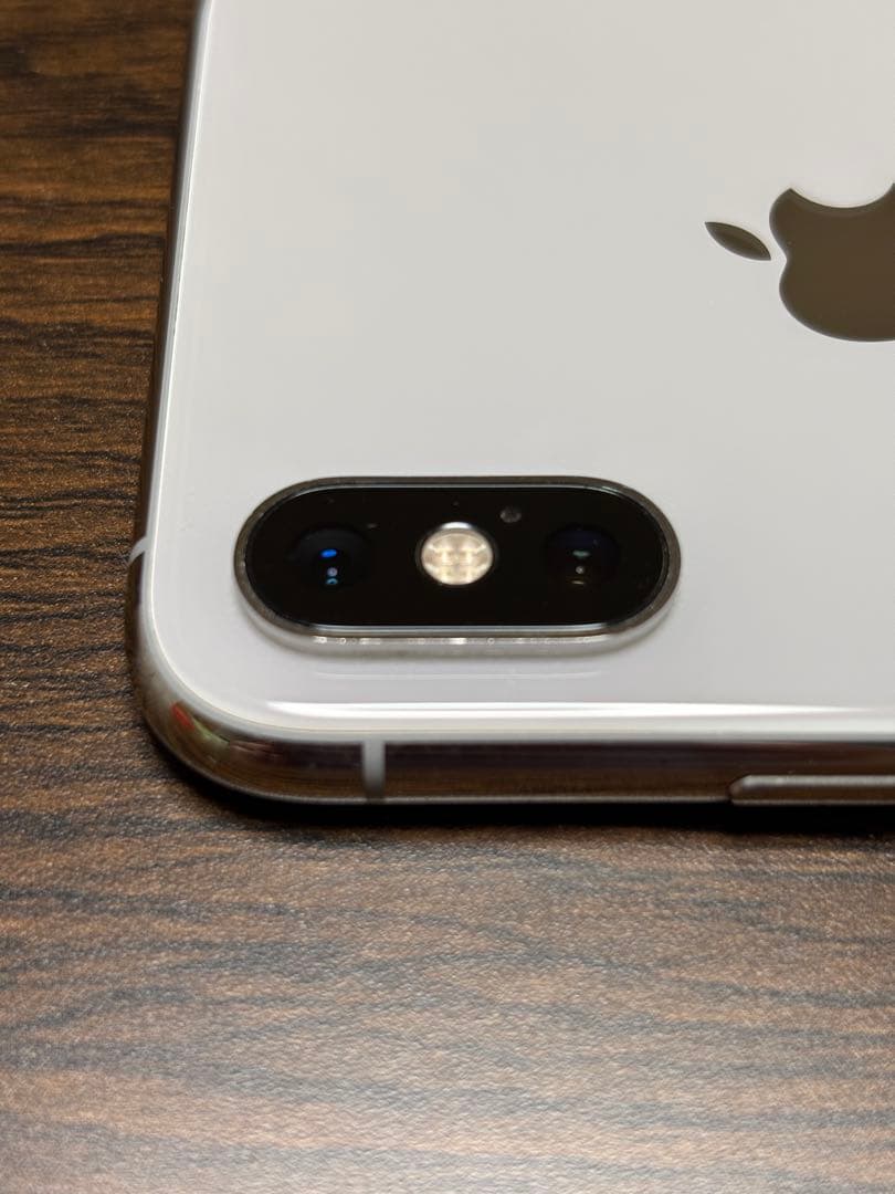 【値下げ】Apple iPhone Xs 64GB シルバー 美品 SIMフリー